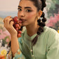 Stitched Embroidered Lawn Suit
