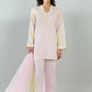 Stitched Embroidered Lawn Suit