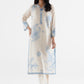 Stitched Embroidered Slub Lawn Shirt+ Culotte