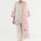 Stitched Embroidered Lawn Suit