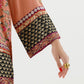 Stitched Embroidered Raw Silk Suit