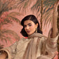 Stitched Embroidered Slub Suit