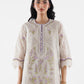 Stitched Printed Woven Net Suit