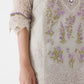 Stitched Printed Woven Net Suit