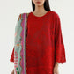 Stitched Embroidered Lawn Suit