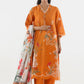 Stitched Embroidered Muzlin Suit