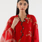 Stitched Embroidered Muzlin Suit