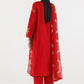 Stitched Embroidered Muzlin Suit