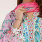 Stitched Printed Muzlin Suit
