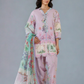Stitched Printed Muzlin Suit