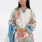 Stitched Embroidered Muzlin Suit