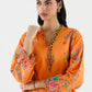 Stitched Embroidered Muzlin Suit