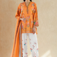 Stitched Embroidered Muzlin Suit