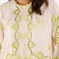 Stitched Embroidered Raw Silk Shirt + Shalwar
