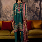 Stitched Embroidered Raw Silk Suit