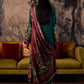 Stitched Embroidered Raw Silk Suit