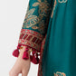 Stitched Embroidered Raw Silk Suit