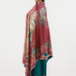 Stitched Embroidered Raw Silk Suit