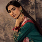 Stitched Embroidered Raw Silk Suit