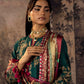 Stitched Embroidered Raw Silk Suit