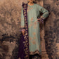 Stitched Embroidered Raw Silk Suit