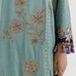 Stitched Embroidered Raw Silk Suit