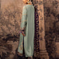 Stitched Embroidered Raw Silk Suit