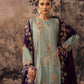 Stitched Embroidered Raw Silk Suit