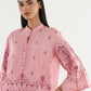 Stitched Embroidered Lawn Shirt+ Culotte