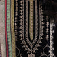 Stitched Embroidered Raw Silk Suit