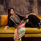 Stitched Embroidered Raw Silk Suit
