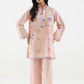 Stitched Embroidered Lawn Shirt+ Culotte