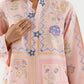 Stitched Embroidered Lawn Shirt+ Culotte