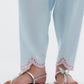 Stitched Embroidered Lawn Shirt+ Shalwar