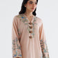 Stitched Embroidered Chambary Shirt+ Culotte