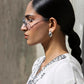 Stitched Embroidered Khaadi Silk Shirt+ Culotte