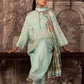 Stitched Embroidered Raw Silk Suit