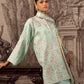 Stitched Embroidered Raw Silk Suit