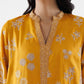 Stitched Embroidered Raw Silk Suit
