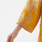 Stitched Embroidered Raw Silk Suit
