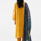 Stitched Embroidered Raw Silk Suit