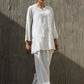 Stitched Embroidered Khaadi Silk Shirt+ Shalwar