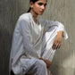 Stitched Embroidered Khaadi Silk Shirt+ Shalwar