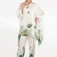 Stitched Printed Satin Shirt + Shalwar