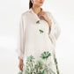 Stitched Printed Satin Shirt + Shalwar