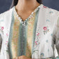 Stitched Printed Satin Shirt+ Dupatta