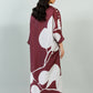 Stitched Printed Satin Shirt+ Culotte