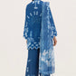 Stitched Printed Crepe Suit