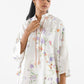 Stitched Printed Satin Shirt+  Culotte