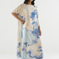 Stitched Printed Satin Shirt+ Culotte